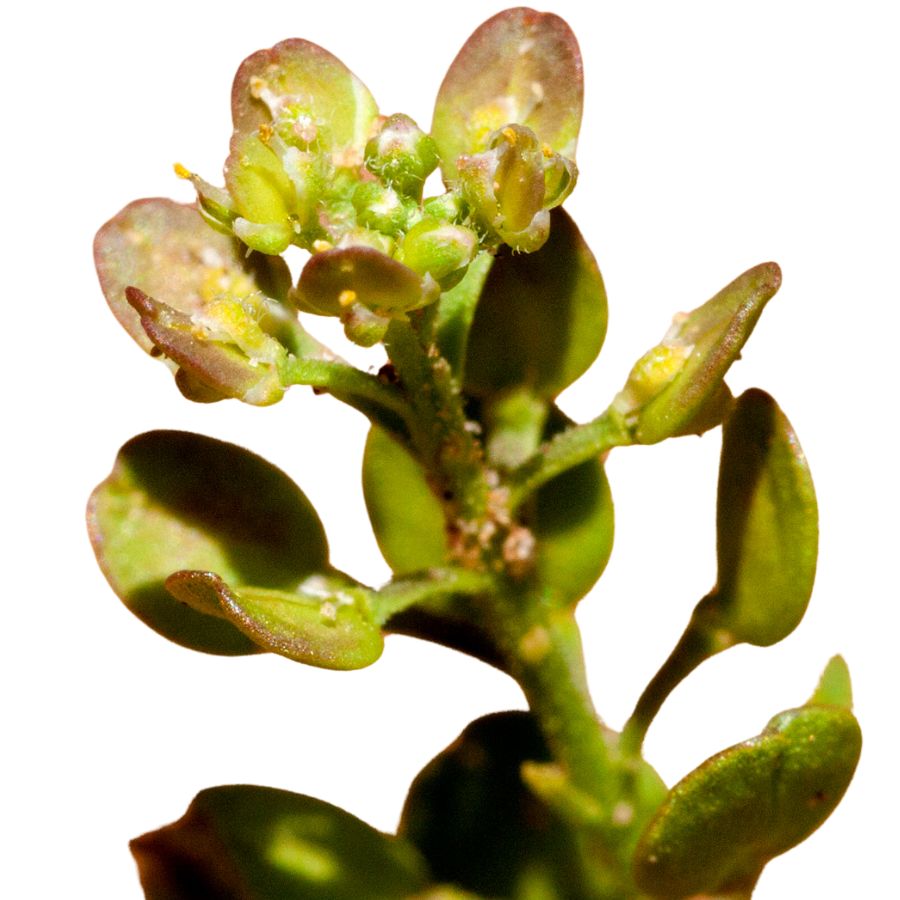 common peppergrass leaves