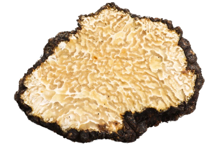 sliced truffle
