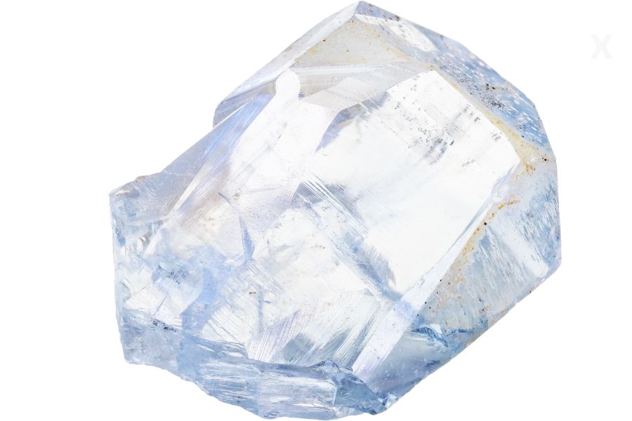 Celestine gemstone like what you can find in Oklahoma