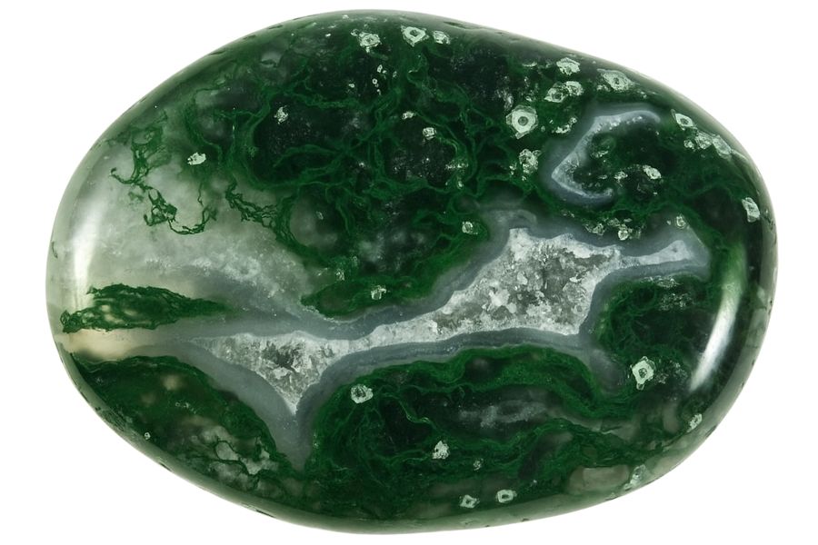 moss agate from Idaho