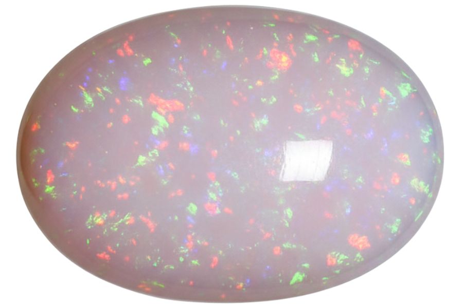 pink opal gemstone from Idaho