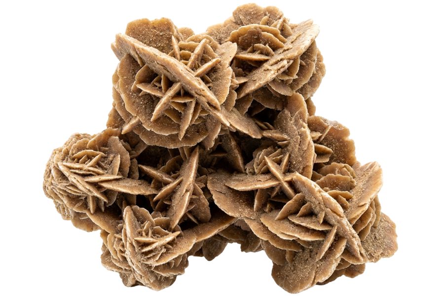 gypsum crystals from Nebraska