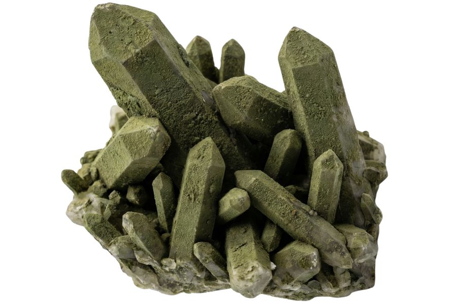 quartz crystals with manganese from Georgia