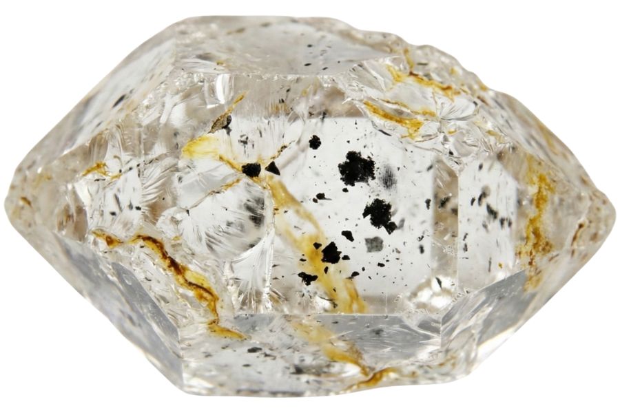 Herkimer diamond quartz crystal from New York