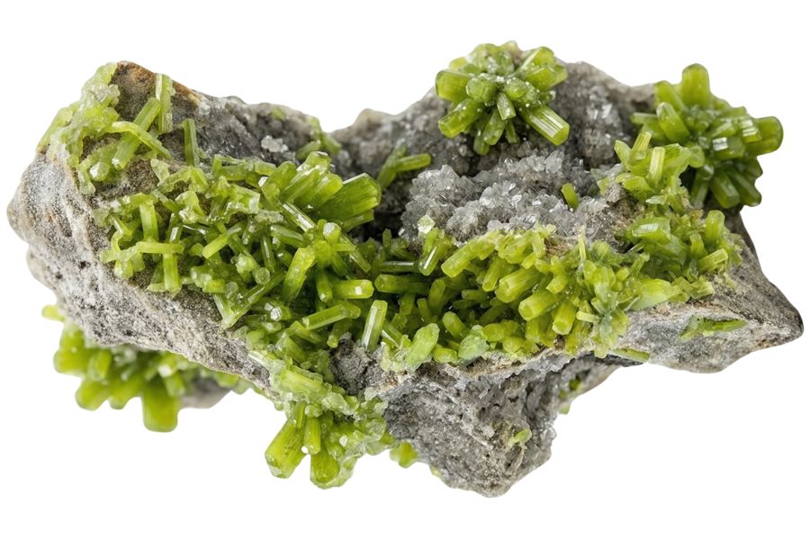 pyromorphite crystals from North Carolina