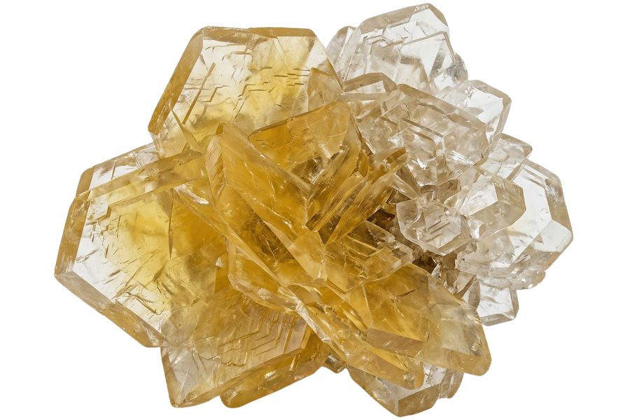 gypsum crystals from North Dakota