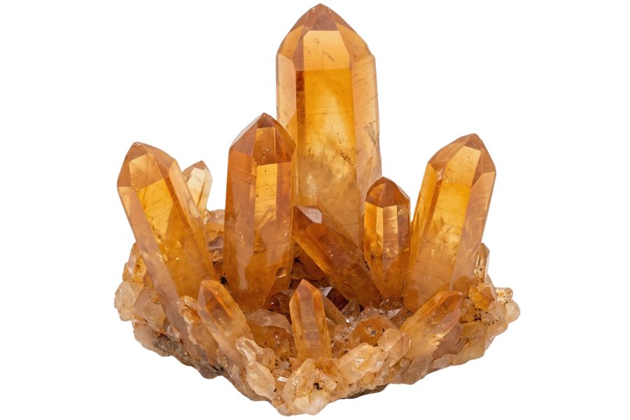 quartz crystals from Wisconsin