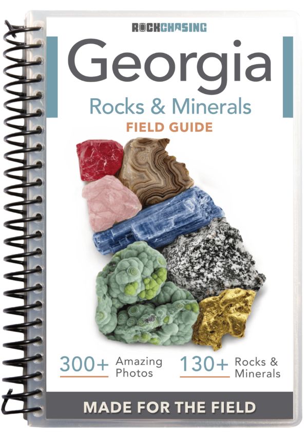 Georgia Rocks and Minerals Field Guide cover
