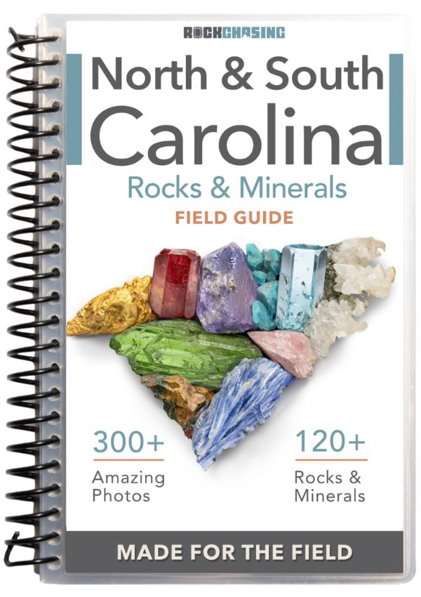 North and South Carolina Rocks and Minerals Field Guide cover