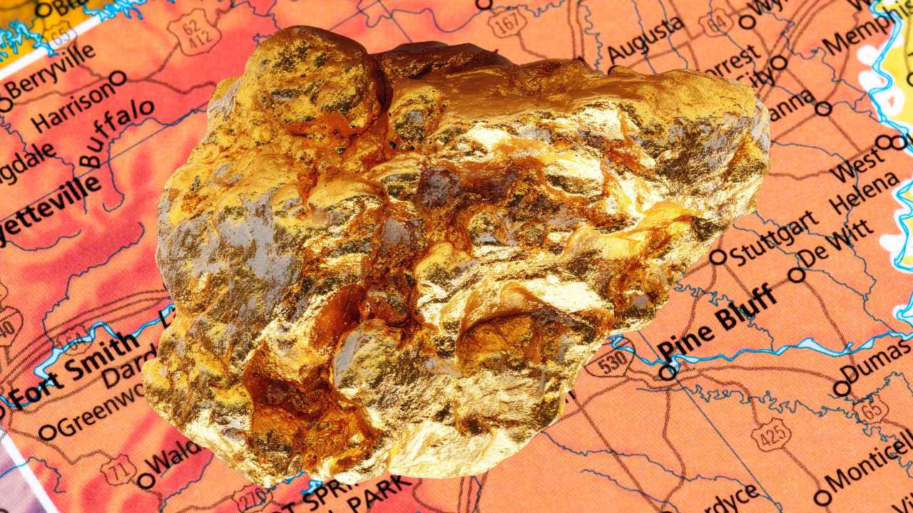 Gold in Arkansas