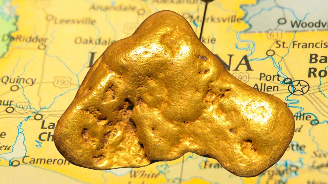 Gold in Louisiana