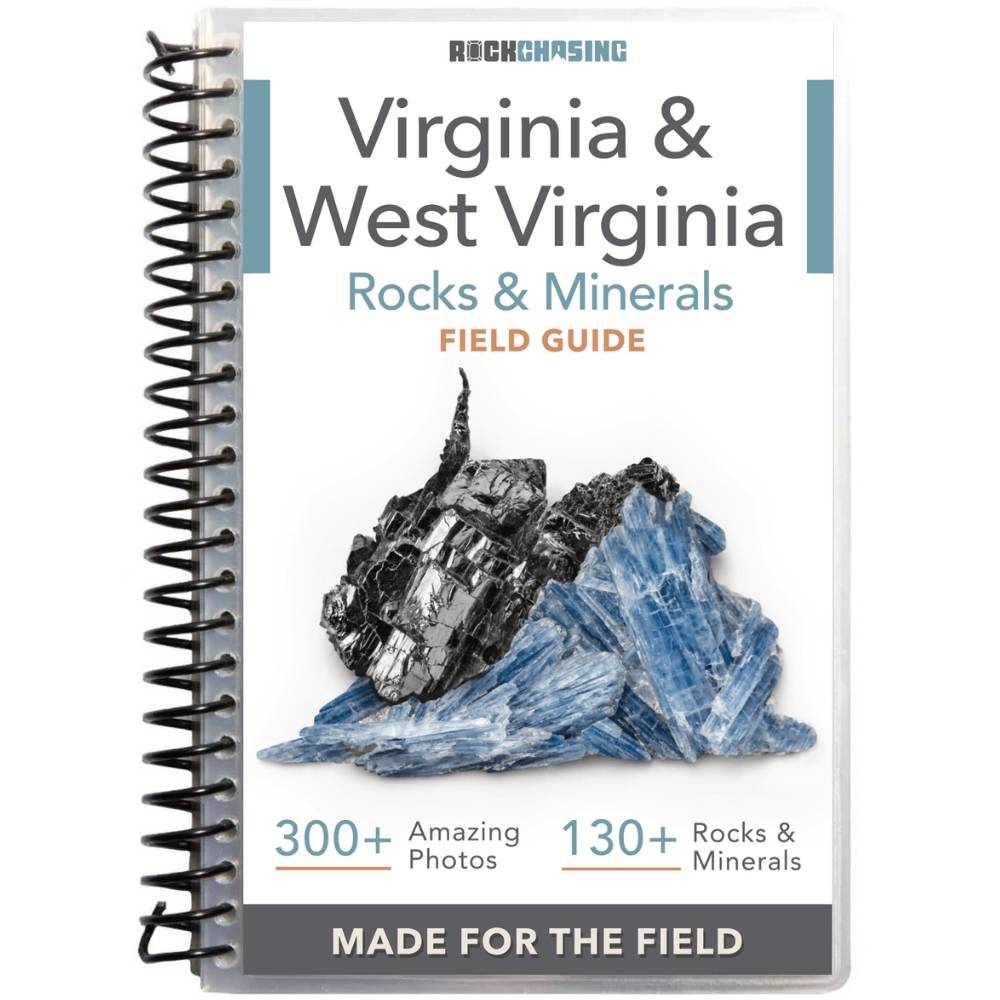 Virginia and West Virginia Rocks and Minerals Field Guide cover